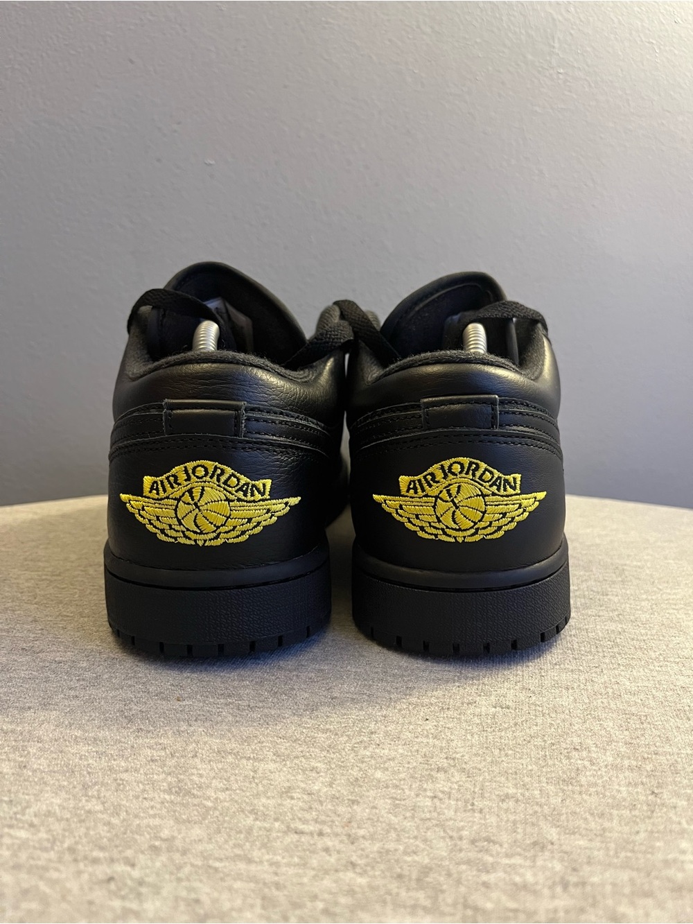 Nike Air Jordan 1 Low SE Black Anthracite Yellow Men’s Shoe Size 10 IM6568-010 - Picture 5 of 12